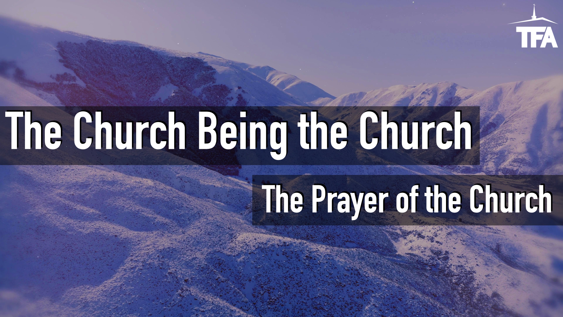 The Prayer of the Church