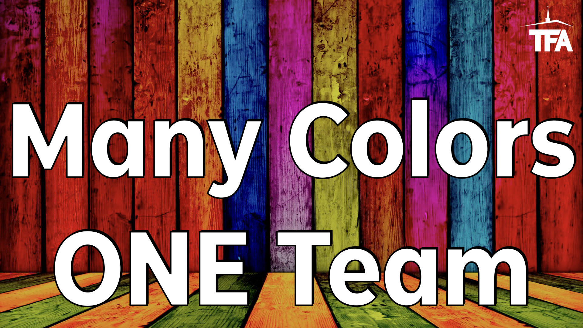 Many Colors, ONE Team